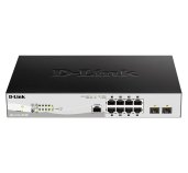 D-Link DGS-1210-10P/ME/E 10-port 10/100/1000 Gigabit PoE Smart Switch including 2 SFP Metro Ethernet foto