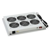 Vent.j. horní(spodní) 6x ventilátor 220V/90W Černá foto