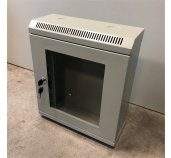 10” rack jednodílný 9U/140 DATACOM Šedý Skl. dv. foto