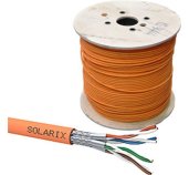 Instalační kabel Solarix CAT7A SSTP LSOHFR B2ca s1 d1 a1 1200 MHz 500m/cívka foto