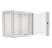 Nástěnný rack 19’’ 12U 600X450mm šedý flat pack foto