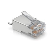 Ubiquiti UISP-Connector-SHD - STP RJ45 konektor, Cat5, 8p8c, drát, pozlacený, AWG24 foto