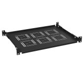 Police 19” 1U 350mm pevná BK úchyt na před.a zad. foto