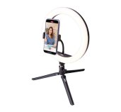 Doerr Vlogging Kit VL-26 LED RGB videosvětlo pro SmartPhone foto