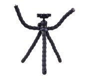 Doerr OCTOPUS Vlogging stativ  (29-28,5 cm, 414 g, max.2kg, kul.hlava, 5 flexi ramen, černý) foto