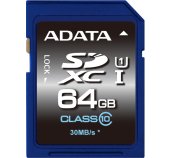 ADATA SDXC 64GB UHS-I Premier,Class 10 foto