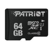 PATRIOT 64GB  microSDHC Class10 bez adaptéru foto