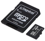 8GB microSDHC Kingston Industrial C10 A1 pSLC s adaptérem foto