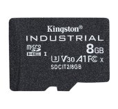 8GB microSDHC Kingston Industrial C10 A1 pSLC bez adaptéru foto