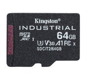 64GB microSDHC Kingston Industrial C10 A1 pSLC bez adaptéru foto