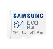 Samsung micro SDXC 64GB EVO Plus + SD adaptér foto