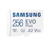 Samsung micro SDXC 256GB EVO Plus + SD adaptér foto