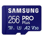 Samsung micro SDXC 256GB PRO Plus + SD adaptér foto