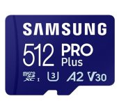 Samsung micro SDXC 512GB PRO Plus + SD adaptér foto