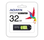32GB ADATA UC300 USB 3.2 černá/zelená foto