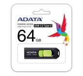 64GB ADATA UC300 USB 3.2 černá/zelená foto