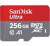 SanDisk Ultra microSDXC 256GB 150MB/s + adaptér foto