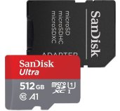 SanDisk Ultra microSDXC 512GB 150MB/s + adaptér foto