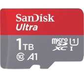 SanDisk Ultra microSDXC 1TB 150MB/s + adaptér foto