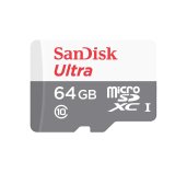 SanDisk Ultra microSDXC 64GB 100MB/s + adaptér foto