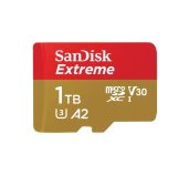 SanDisk Extreme microSDXC 1TB 190MB/s + adaptér foto