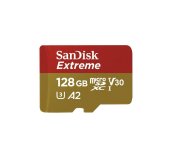 SanDisk Extreme microSDXC 128GB 190MB/s + adaptér foto