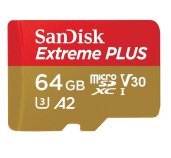 SanDisk Extreme PLUS microSDXC 64GB 200MB/s + ada. foto