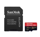 SanDisk Extreme PRO microSDHC 32GB 100MB/s + ada. foto