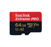 SanDisk Extreme PRO microSDXC 64GB 200MB/s + ada. foto