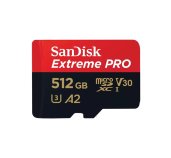 SanDisk Extreme PRO microSDXC 512GB 200MB/s + ada. foto