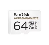 SanDisk High Endurance microSDXC 64GB + adaptér foto