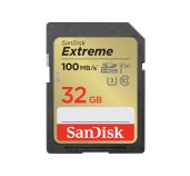SanDisk Extreme SDHC 32GB 100MB/s V30 UHS-I U3 foto