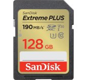 SanDisk Extreme PLUS SDXC 128GB 190MB/s V30 UHS-I foto
