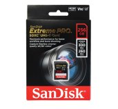 SanDisk Extreme PRO SDXC 256GB 300MB/s V90 UHS-II foto