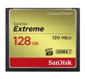 SanDisk Extreme CompactFlash 128GB 120MB/s foto