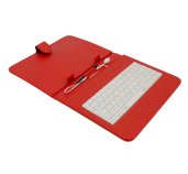 AIREN AiTab Leather Case 2 with USB Keyboard 8” RED (CZ/SK/DE/UK/US.. layout) foto