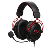 HP HyperX Cloud Alpha - herní headset červený foto