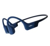 Shokz OpenRun Bluetooth sluchátka před uši, modrá foto