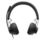 Náhlavní sada Logitech ZONE WIRED - GRAPHITE foto