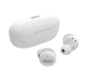 QCY - T17 bezdrátová sluchátka s dobíjecím boxem,Bluetooth 5.1, bílá foto