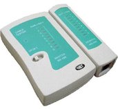 Cable Tester LED RJ 45 / RJ 11 / RJ 12 foto