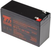 Akumulátor T6 Power NP12-7.2, 12V, 7,2Ah foto