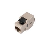 Keystone Solarix CAT6 STP RJ45 černý samořezný foto