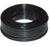 Telefonní kabel 6ž. Licna - plochý černý bal.100 m foto