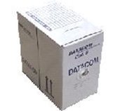 DATACOM UTP flex,Cat6 PVC,šedý,100m,licna foto