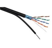 Venk.inst.kabel Solarix CAT5E FTP PE 305m samonos. foto