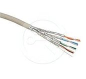 Instalační kabel Solarix CAT6A STP LSOH 500m drát foto