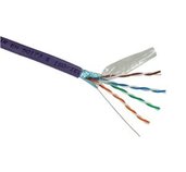 Inst.kabel Solarix CAT5E FTP LSOH 305m/box drát foto
