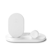 BELKIN Qi 3v1 nabíjecí stojan, bílý (iPhone, Apple Watch, AirPods) foto