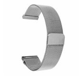 Tactical 640 Loop Magnetický Kovový Řemínek 20mm Silver foto